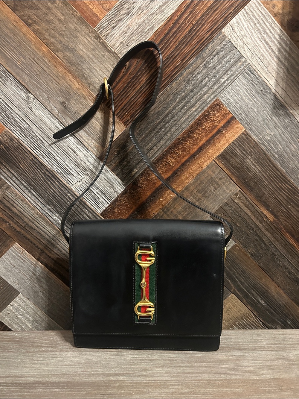 Vintage Gucci Horsebit Shoulder Bag